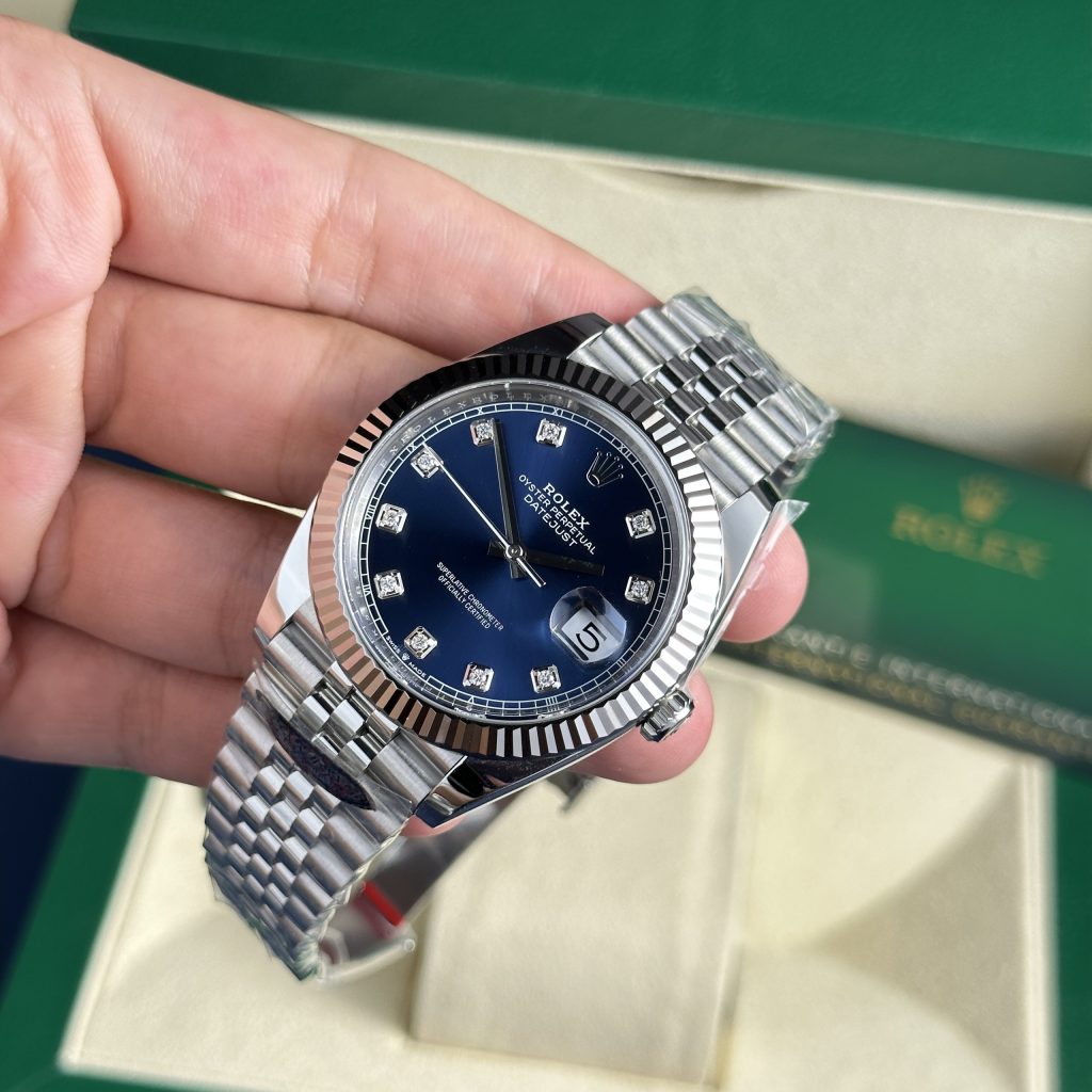 Rolex DateJust 126334 Clone Watch Hig Blue Dial Clean Factory (1)