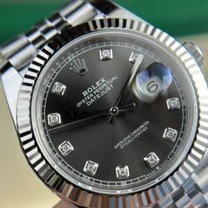 Rolex DateJust 126334 Replica Watch Gray Dial Clean Factory (2)