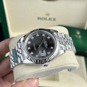 Rolex DateJust 126334 Replica Watch Gray Dial Clean Factory (2)