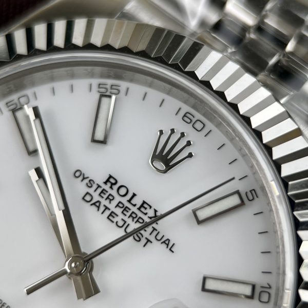 Rolex DateJust 126334 White Dial Replica Watch Clean Factory 41mm (5)