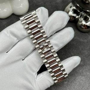 Rolex Day-Date Customs Platinum Meteorite Dial Replica Watch 40mm (1)