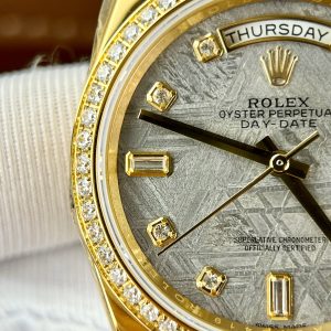 Rolex Day-Date Replica Watches Meteorite Dial RA Factory 36mm (1)