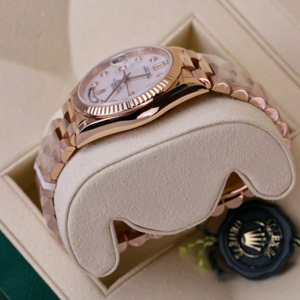 Rolex Day-Date Rose Gold Wrapped Mother Of Pearl Dial GM Factory 36mm (10)