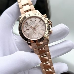 Rolex Daytona 116505 18K Solid Gold Watch with Diamond Numbers (8)