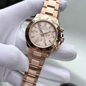 Rolex Daytona 116505 18K Solid Gold Watch with Diamond Numbers (8)