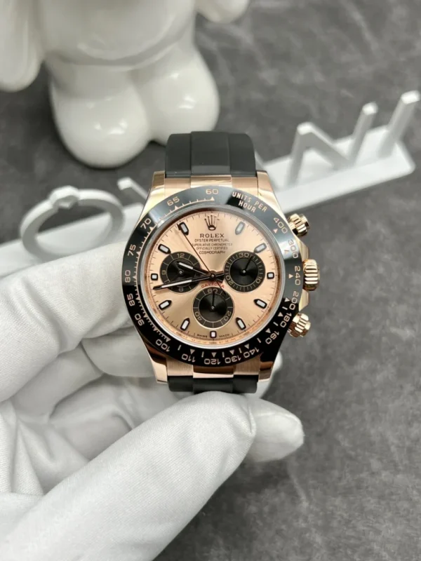 Rolex Daytona 116515LN-0018 18K Solid Gold Watch Clone High (5)