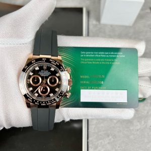 Rolex Daytona 116515LN 18K Gold Wrapped Replica Watch BT Factory 40mm (10)