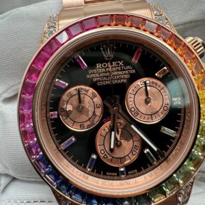 Rolex Daytona M116595RBOWDP 18K Solid Gold and Gemstones Customs (1)