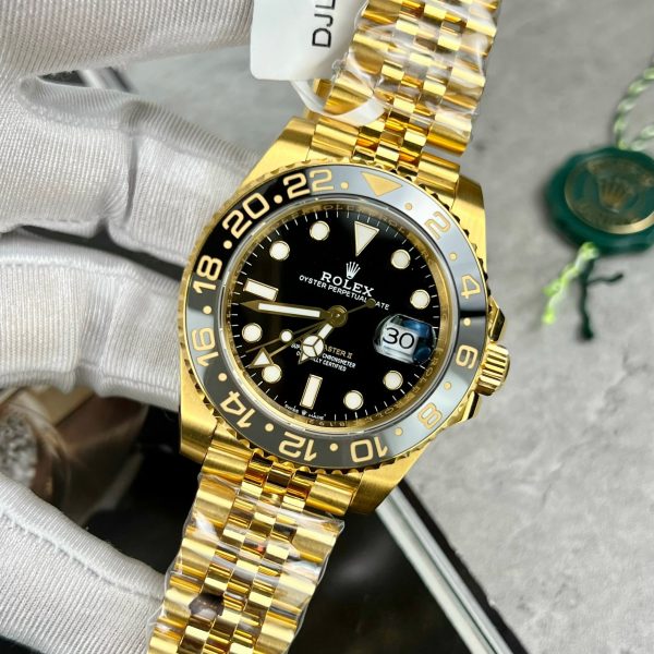 Rolex GMT-Master II 126718GRNR 18K Gold Wrapped Best Replica 40mm (2)