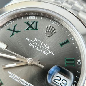 Rolex Replica Watches DateJust 126300 Wimbledon Dial VS Factory 41mm (9)