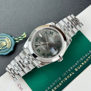 Rolex Replica Watches DateJust 126300 Wimbledon Dial VS Factory 41mm (9)