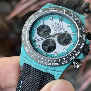 Rolex Replica Watches Daytona Carbon Sky Color DIW Factory 40mm (7)