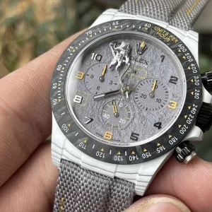 Rolex Replica Watches Daytona Custom Full Carbon Diw Factory (1)