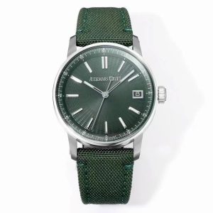 Audemars Piguet 15210ST Best Replica Watches Green Color 41mm (2)