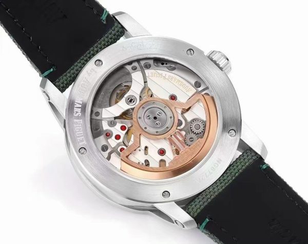 Audemars Piguet 15210ST Best Replica Watches Green Color 41mm (5)