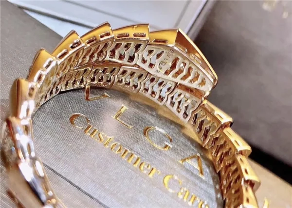 Bvlgari Sepremti Womens Bracelet Diamond Rose Gold 18K Custom (2)