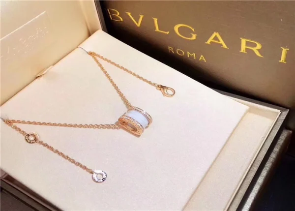 Bvlgari Zero1 Necklace Diamond 18K Gold Custom (2)
