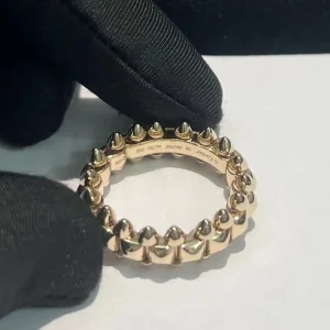 Cartier Clash Small Mode Rings Custom 18K Rose Gold (2)