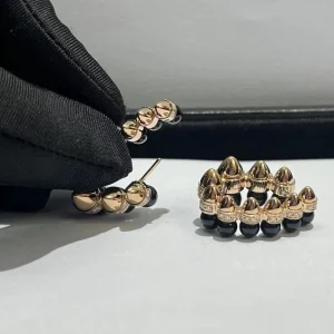 Cartier De Clash Women Earrings Custom 18K Rose Gold (2)