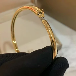 Cartier De Panthére Bracelet Custom 18K Gold (2)