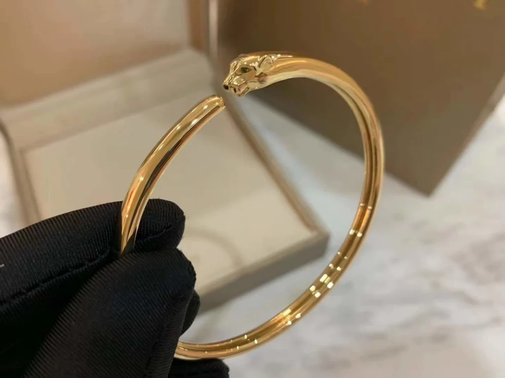 Cartier De Panthére Bracelet Custom 18K Gold (2)