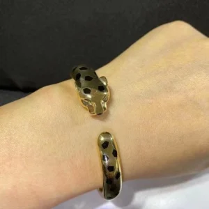 Cartier De Panthère Bracelet Diamonds Custom Gold 18K (2)