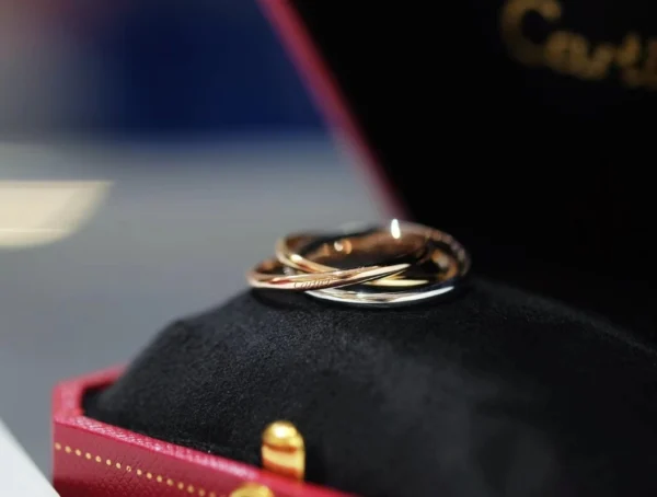 Cartier Engagement Rings Custom 18K Rose Gold (2)