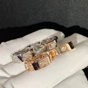 Cartier Love Earrings Custom Diamond 18K Gold (2)