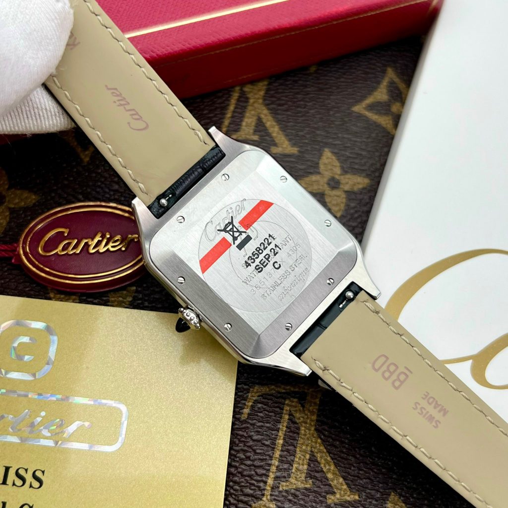 Cartier Santos Dumont WSSA0032 Best Replica Watch 46,6x33,9mm (3)