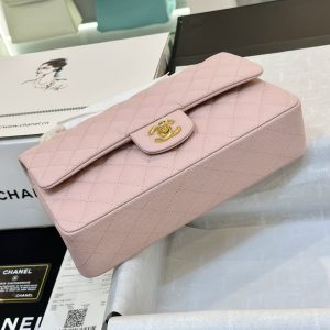 Chanel Classic Womens Replica Bags Light Pink Size 25cm (2)