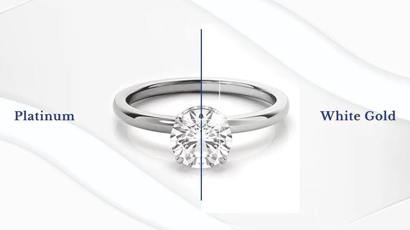 Comparing The Value Of White Gold And Platinum