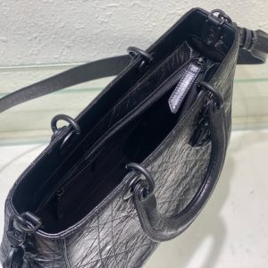 Dior Lady D-Sire Womens Replica Bags Black Size 30x20x13cm (1)