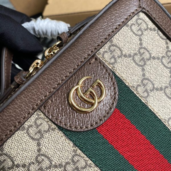 Gucci Case Ophidia Replica Bags Lock Gold Size 18 (2)