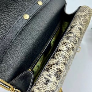 Gucci Ottilia Medium Top Bamboo Strap Replica Bags Size 25x15,5x9,5cm (2)