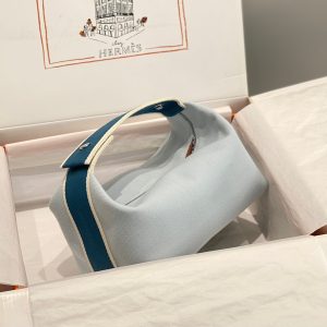 Hermes Trousse Bride A Brace Womens Fabric Replica Bags Size 20x12x10cm (2)