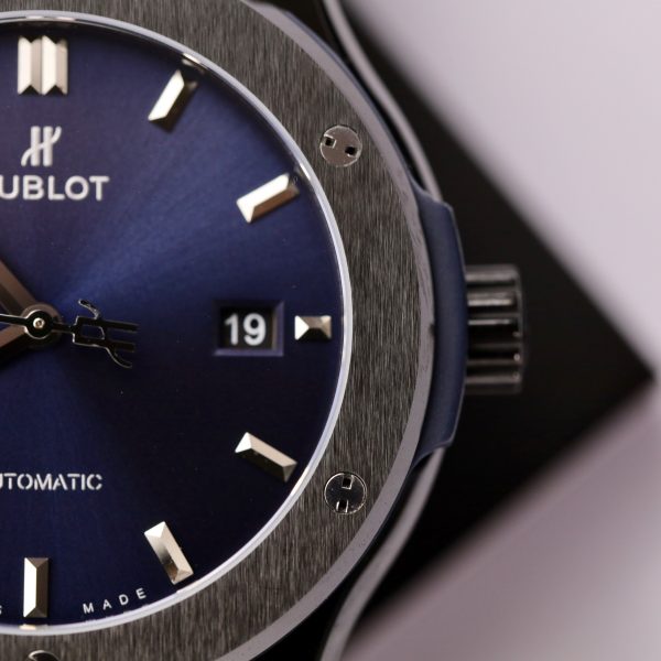Hublot Best Replica Watch Classic Fusion Blue Ceramic 42mm (2)
