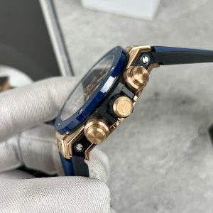 Hublot Big Bang Unico King Gold Blue Ceramic Best Replica BBF 44mm (9)