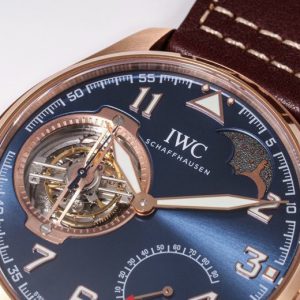 IWC Portugieser Tourbillon Best Replica Watch Blue Dial BBR 44mm (2)
