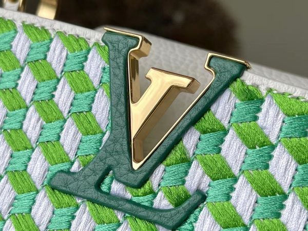 Louis Vuitton LV Capucines Womens Replica Bags Size 21cm (2)
