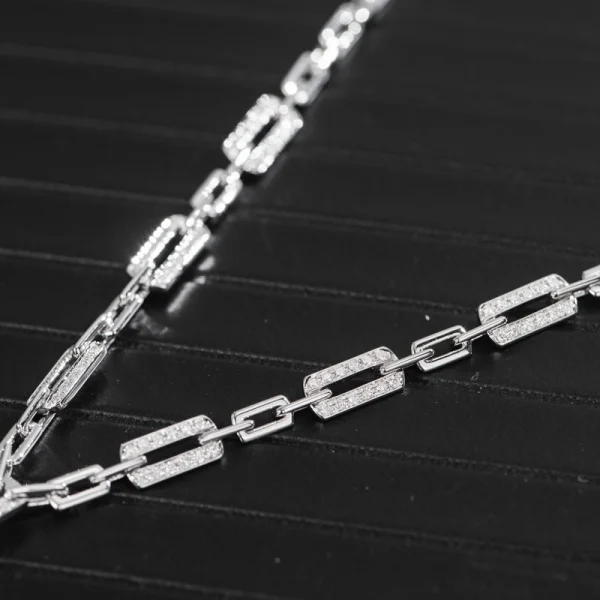 Messika Mens Necklace Custom Diamond White Gold 18K (2)