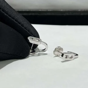 Messika Womens Earrings Custom 18K White Gold Diamond (2)