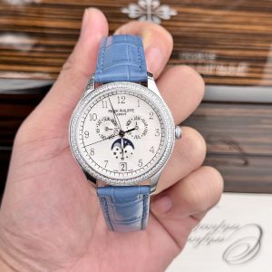 Patek Philippe Complications 4947G Diamonds Best Replica Watch 38mm (1)