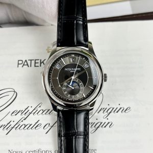 Patek Philippe Complications 5205G Gray Dial Best Replica Watch 40mm (9)