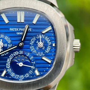 Patek Philippe Replica Watches Nautilus 5740 Blue Dial PPF Factory 40mm (7)