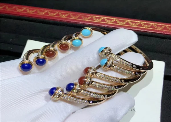Piaget Womens Bracelet Diamond 18K Rose Gold Custom (2)