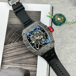 Richard Mille RM35-01 Carbon Best Replica Watch BBR Factory 44mm (3)