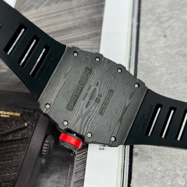 Richard Mille RM35-01 Carbon Best Replica Watch BBR Factory 44mm (3)