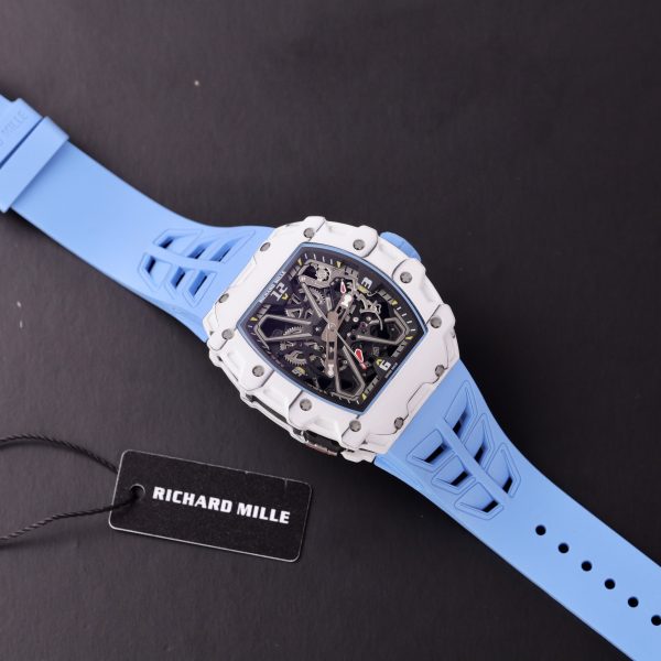 Richard Mille RM35-03 Rafael Nadal Replica Watch Rubber Band 43x49mm (1)