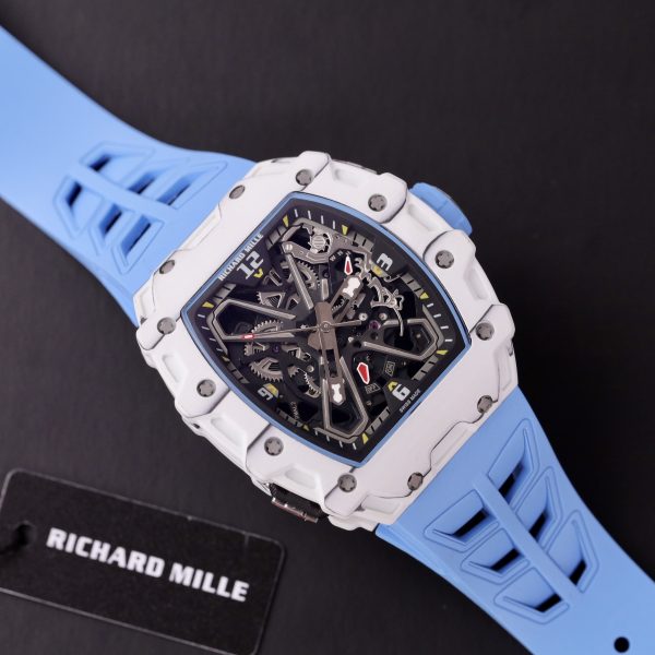 Richard Mille RM35-03 Rafael Nadal Replica Watch Rubber Band 43x49mm (1)