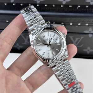 Rolex DateJust 126334 Sliver Dial Best Replica Watch VS Factory 41mm (13)
